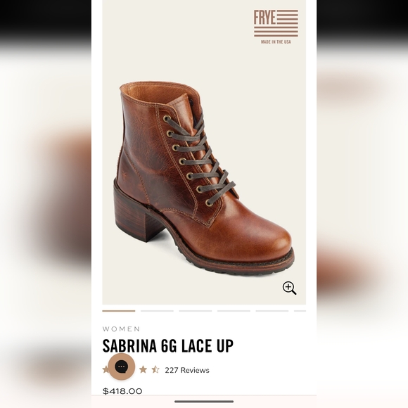 Frye vintage Sabrina style boots 7.5 - Picture 2 of 11